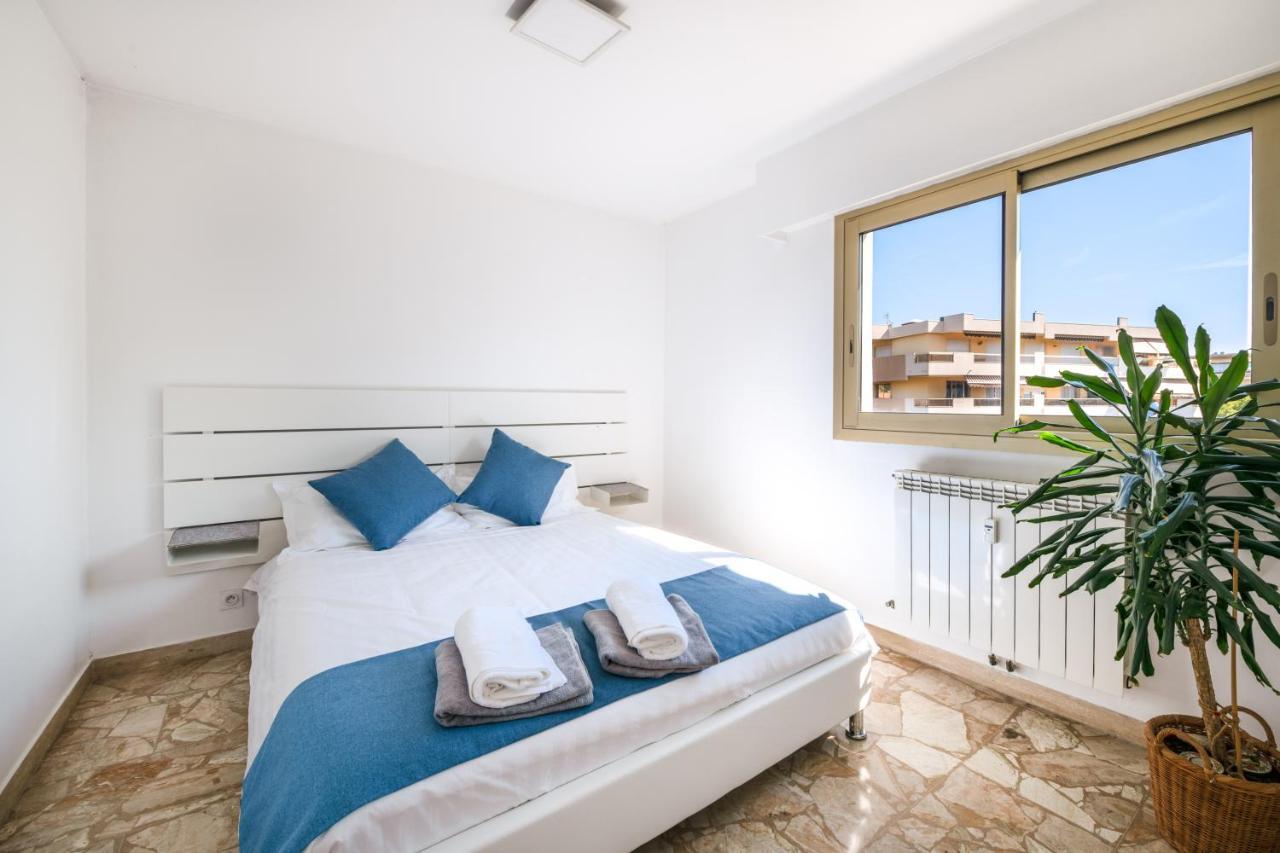 Residence Mediterranee - Beachfront - Sun And Seaview - Pool - Private Parking Cagnes-sur-Mer Zewnętrze zdjęcie